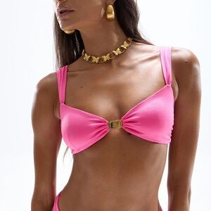 Cin Cin Abyss Bikini Top - Barbie